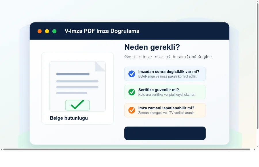 PDF İmza Doğrulama Neden Gereklidir?